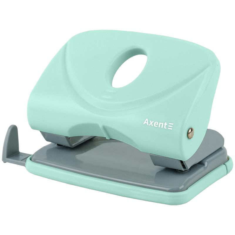 Діркопробивач з пластиковим верхом AXENT 3820-18-A Welle-2, Pastelini